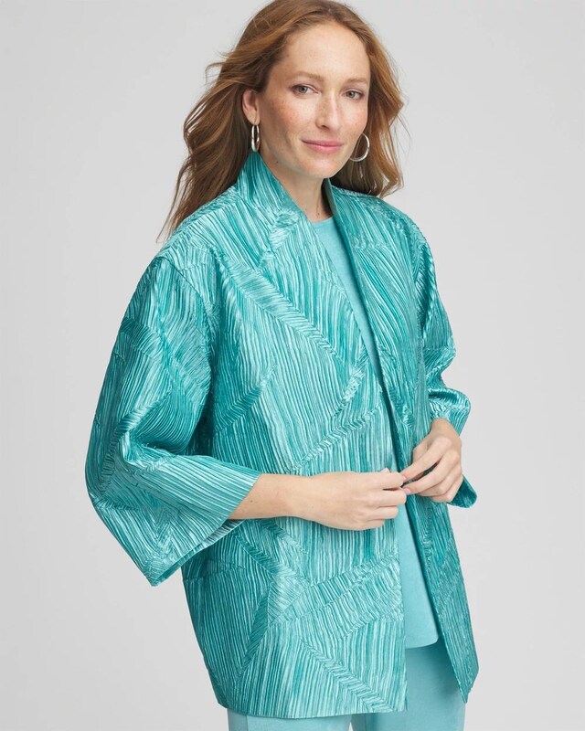 Travelers Collection Pleated Jacket - image 1